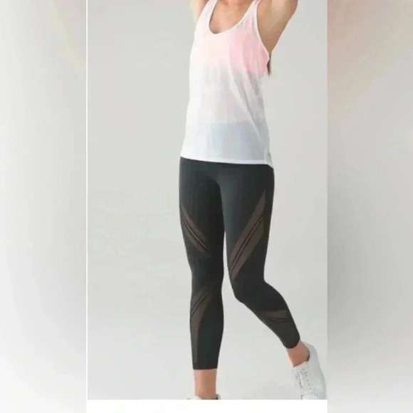 Lululemon high  times leggings mega black - Picture 1 of 9